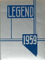 Mineral County High School 1959 yearbook cover photo