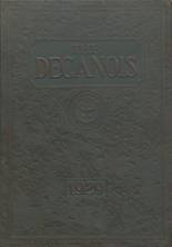 Decatur High School 1929 yearbook cover photo