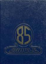 Oakfield-Alabama High School 1985 yearbook cover photo