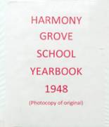 Harmony Grove High School 1948 yearbook cover photo