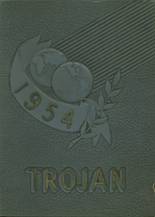Findlay High School 1954 yearbook cover photo