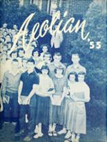 Garrett High School 1955 yearbook cover photo