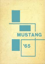 Manitou Springs High School 1965 yearbook cover photo