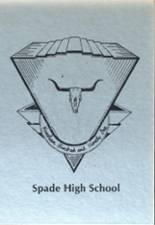 Spade High School 1991 yearbook cover photo