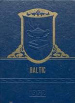 Baltic Public High School 1952 yearbook cover photo