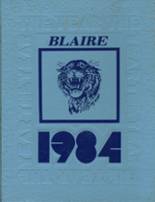 Blairsville High School 1984 yearbook cover photo