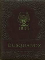 Duanesburg Central High School 1955 yearbook cover photo