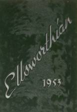 Ellsworth High School 1953 yearbook cover photo