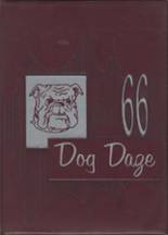 Wagoner High School 1966 yearbook cover photo