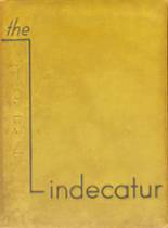 Decatur High School 1954 yearbook cover photo