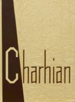 Charlotte High School 1957 yearbook cover photo