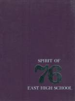 East High School 1976 yearbook cover photo