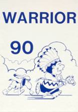 Hammon High School 1990 yearbook cover photo
