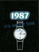Oswego High School 1987 yearbook cover photo