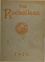 New Rochelle High School 1926 yearbook cover photo