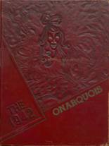 Onarga High School 1942 yearbook cover photo