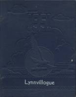 Lynnville High School 1951 yearbook cover photo