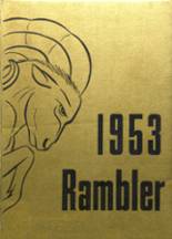 1953 Huntington Catholic High School Yearbook from Huntington, Indiana cover image