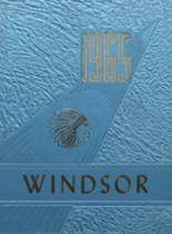 Windsor High School 1965 yearbook cover photo