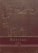 Hart High School 1955 yearbook cover photo