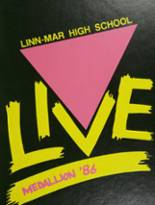 Linn-Mar High School 1986 yearbook cover photo