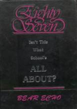 Bearden High School 1987 yearbook cover photo