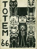 Juneau-Douglas High School 1966 yearbook cover photo