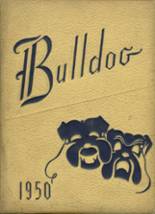 Butte High School 1950 yearbook cover photo