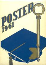 Painted Post High School 1961 yearbook cover photo