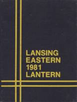 Eastern High School 1981 yearbook cover photo