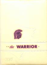 Winthrop High School 1957 yearbook cover photo