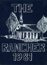 1981 Cal Farleys High School Yearbook from Boys ranch, Texas cover image