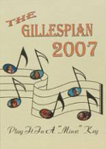 Gillespie Community High School 2007 yearbook cover photo