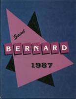 St. Bernard High School 1987 yearbook cover photo