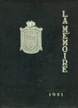 Williamsport High School (closed) 1951 yearbook cover photo