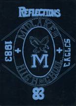 Midlakes High School 1983 yearbook cover photo