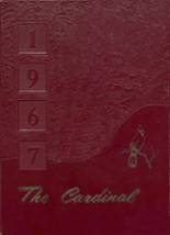 Collinsville High School 1967 yearbook cover photo