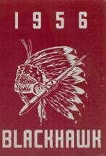 Milton High School 1956 yearbook cover photo