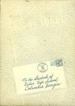 1955 Baker High School Yearbook from Columbus, Georgia cover image