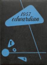 Edwards High School 1957 yearbook cover photo