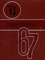 Drayton High School 1967 yearbook cover photo