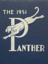 Quitman High School 1951 yearbook cover photo