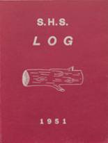 Stewartville High School 1951 yearbook cover photo