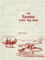 La Salle High School 1988 yearbook cover photo