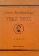 Lincoln Hill High School 1940 yearbook cover photo