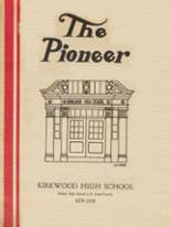 Kirkwood High School 1938 yearbook cover photo