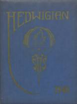St. Hedwig High School 1948 yearbook cover photo