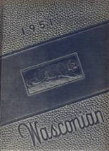 Wasco Union High School 1951 yearbook cover photo