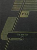 Harrisburg High School 1954 yearbook cover photo