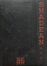 Shadyside High School 1945 yearbook cover photo